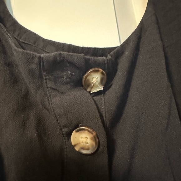 Express Black Size Small Button-Up Dress (Like New!) - Picture 5 of 5